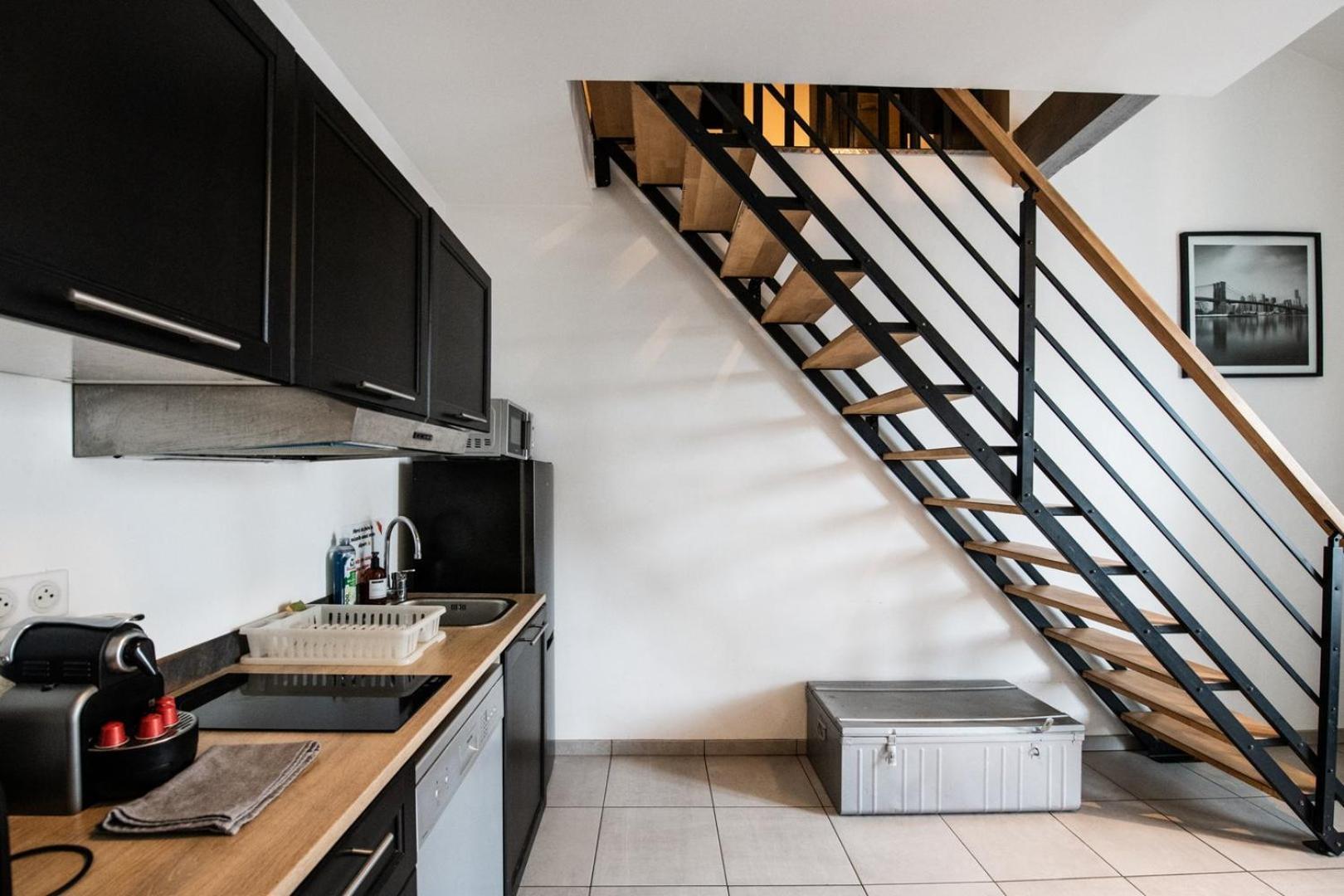 Urban Loft C Quartier Part-Dieu Avec Garage Inclus リヨン エクステリア 写真